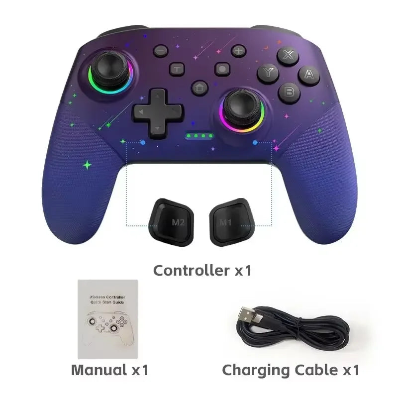 DATA FROG Pro Controller for Switch, OLED, Lite, 1000mAh