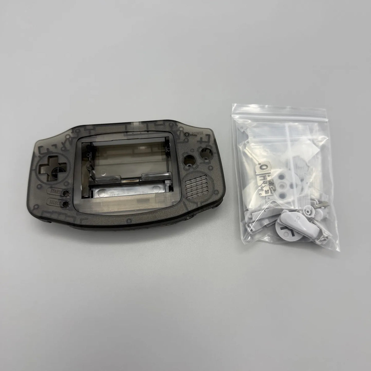 High Quality No Brand Logo Gameboy Advance GBA Shell Kit.There is no brand logo on the shell