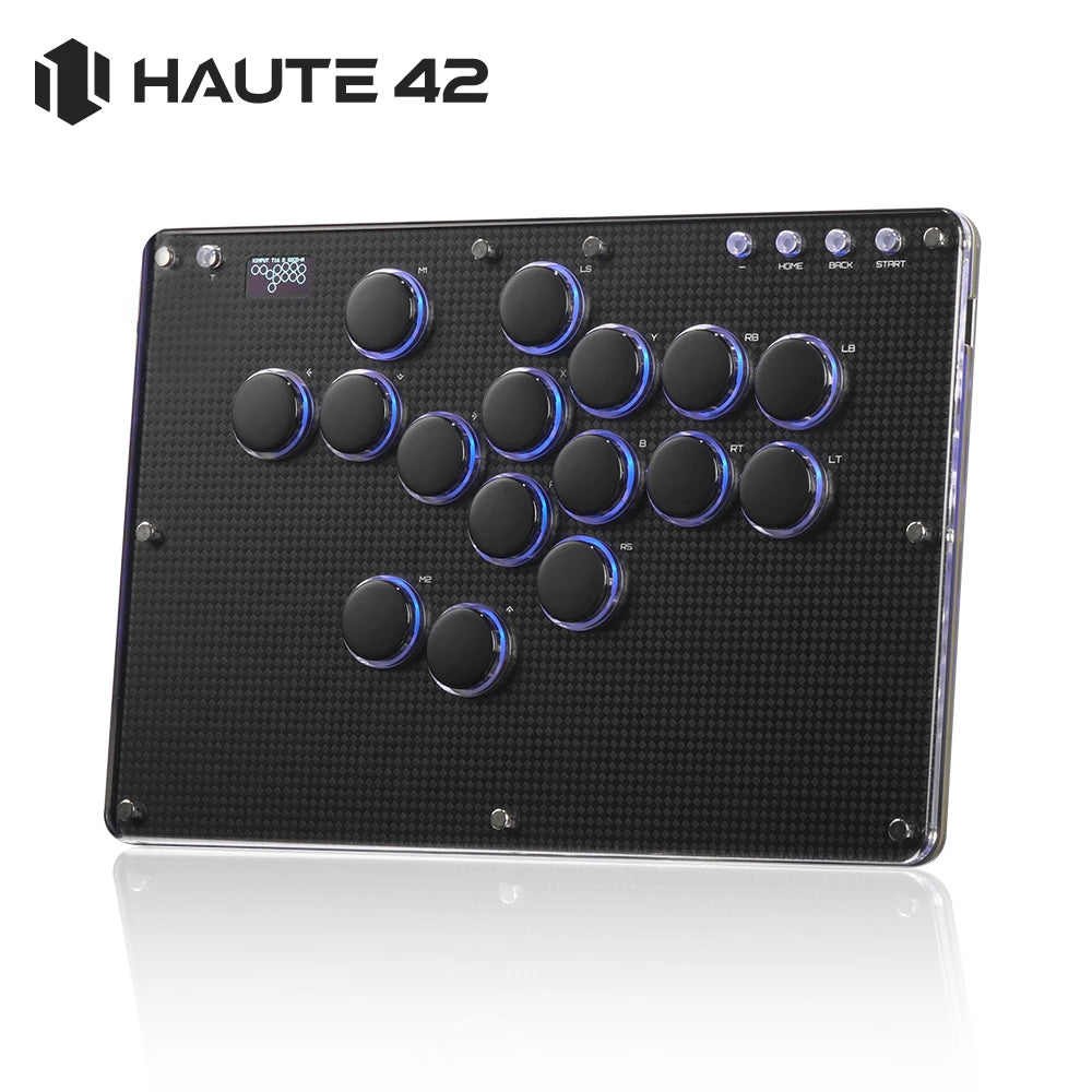 Haute42 T16 Leverless Hitbox Fight Stick for PC/PS4/PS5/Switch
