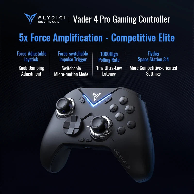 Flydigi Vader 4 Pro Hall Effect Controller for Switch PC Mobile