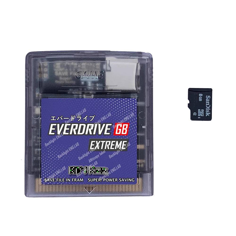 EVERDRIVE GB EXTREME Chip Memory Second-Generation Low-Power for GBGBC Flashcard AP