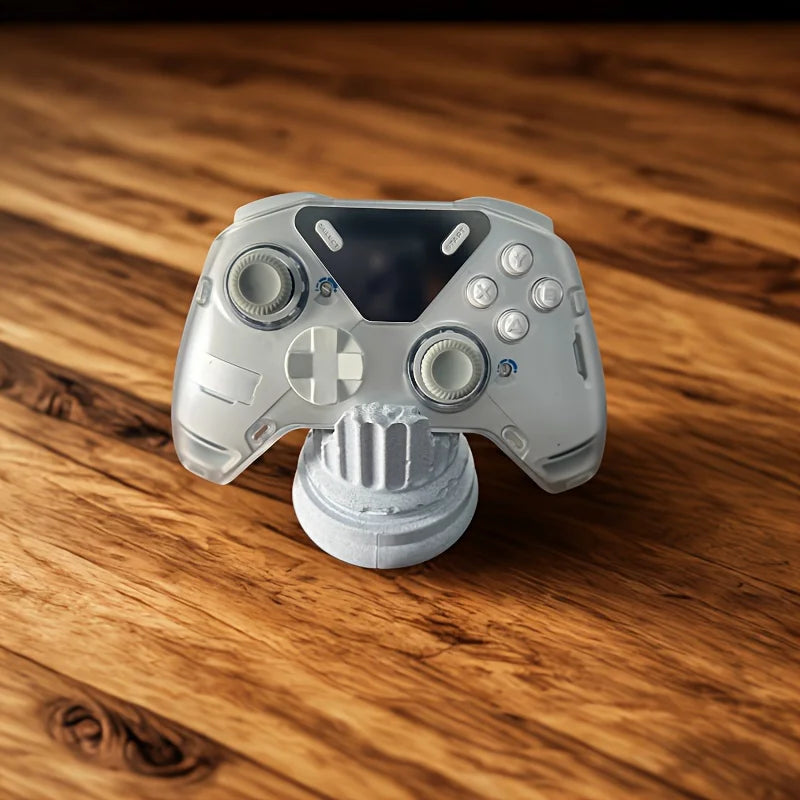 Creative Controller Stand, 3D Printed Desktop Game Controller Holder, Durable Plastic Bracket for PS5 PS4 Switch Pro Xbox, Gift