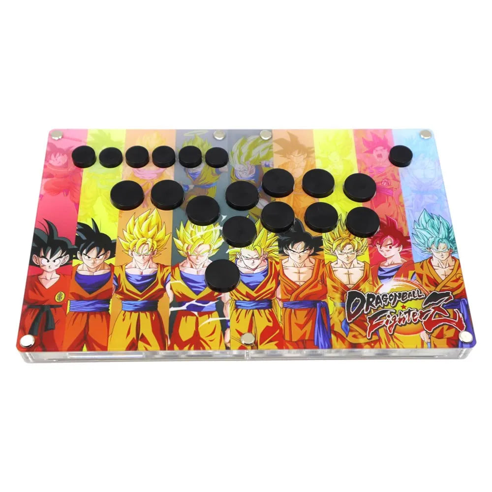 Arcade Fight Stick All Buttons Hitbox Style Fighting Game Console Joystick Game Controller For PC Buttons OBSF-24 30 Sanwa