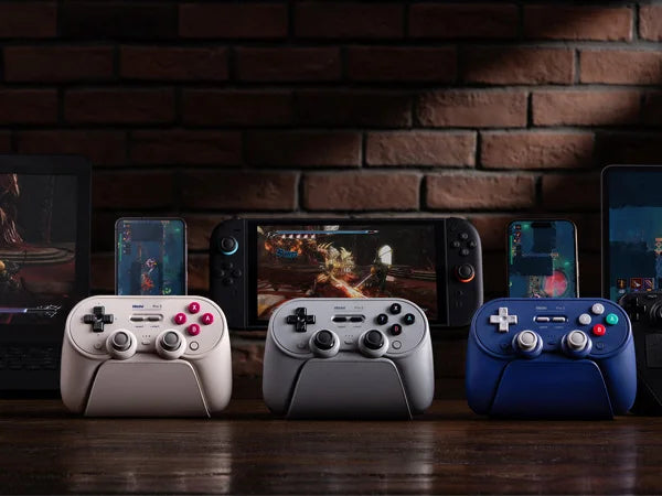 8BitDo Pro 3 Bluetooth Controller for Switch 1/2, TMR Sticks
