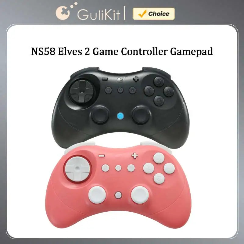 GuliKit Elves 2 Game Controller Gamepad Support Switch 2 Wake-up for Nintendo Switch / Switch 2, PC Windows Gulikit NS58