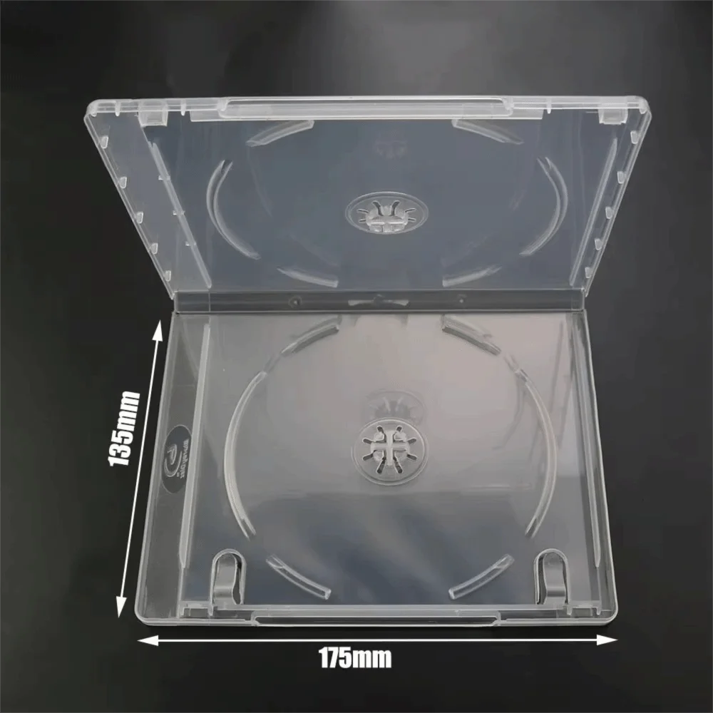 1pcs Plastic CD Game Cover Protective Design Replacement Accessory Game Disk Holder for PS1 PS2 PS3 PS4 PS5 Xbox WII