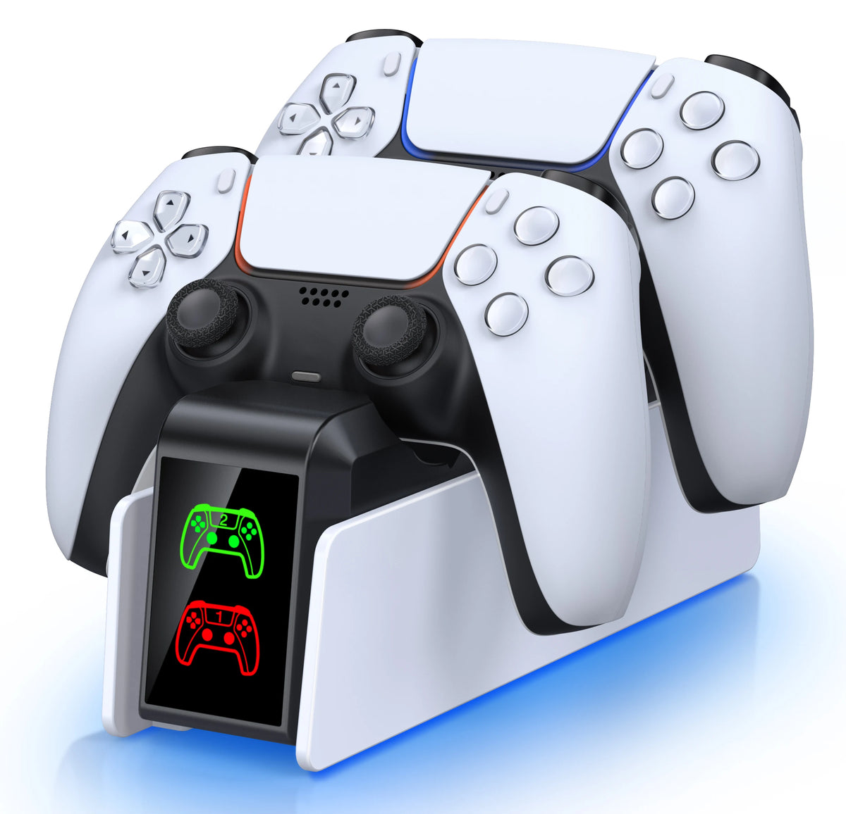 DinoFire PS5 FC400/FC304 Dual Charging Station, Type-C RGB