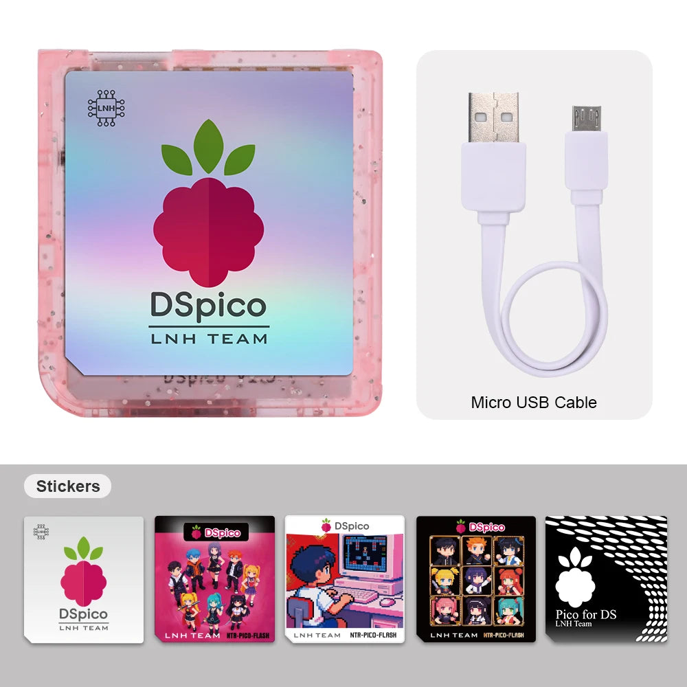 RP2040 MCU DSpico Game Reader Compatible With NDS NDSL DSi 3DS Console