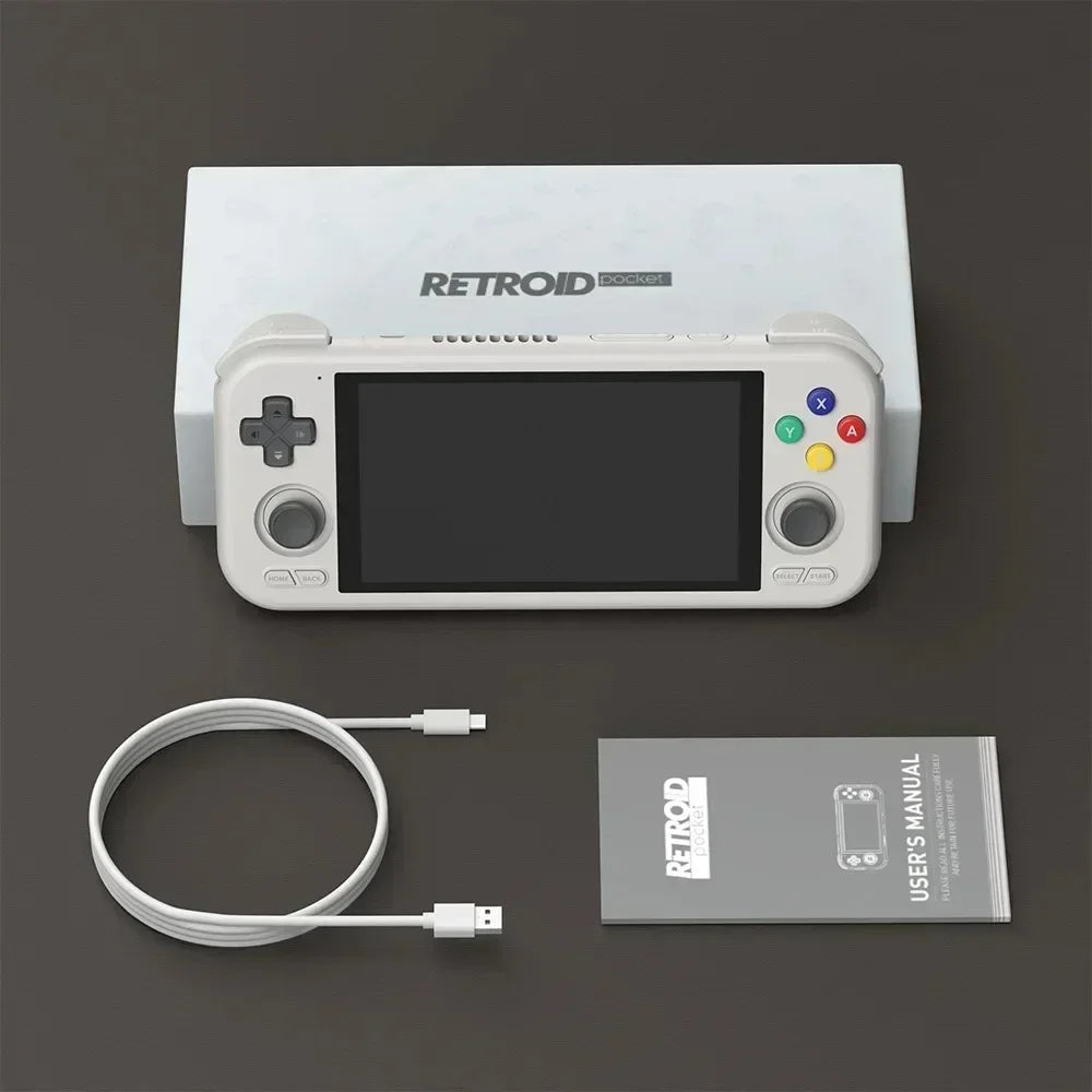 Retroid Pocket 4 Pro Handheld Console 4.7-Inch Touch Screen 8GB