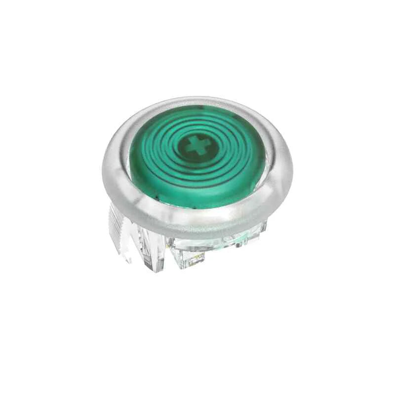 11pcs 24mm 1pcs 30mm Punk Workshop Mechanical Buttons PushButton with Cherry Silver Switch for Hitbox Fight Stick Arcade Cabinet