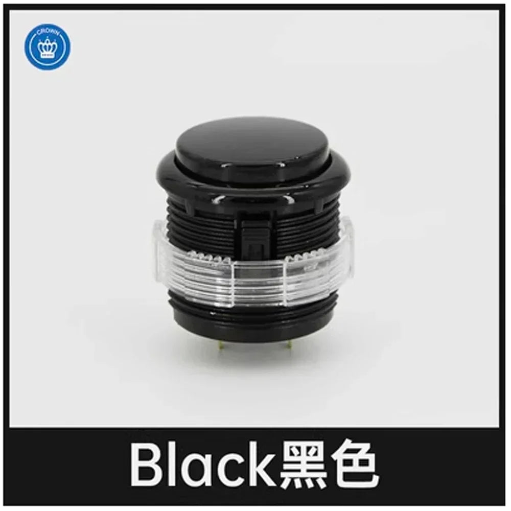 Original Korean CROWN 30mm Silent 203-S Push Button Arcade Cherry Switch DIY Joystick PC PS3 XBOX HITBOX Fighting Tekken Game