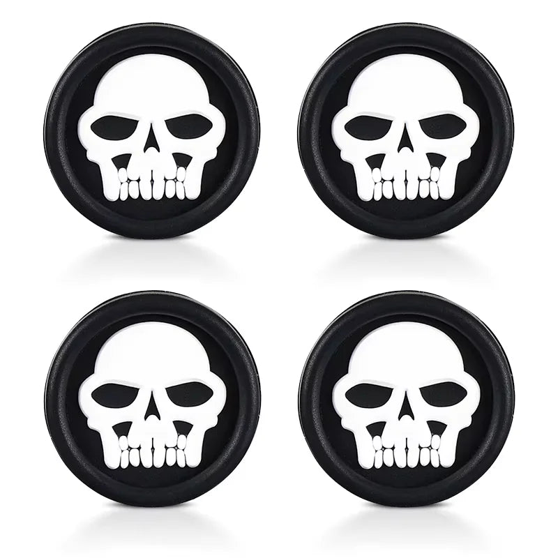 4Pcs Silicone Thumbstick Caps for PS5 PS4 PS3 Switch 2 Xbox