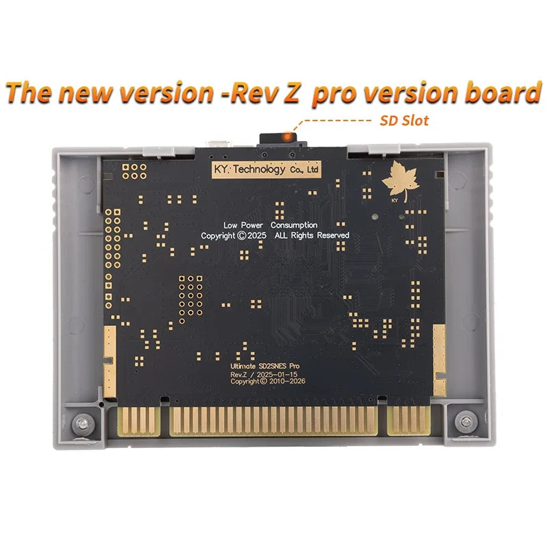 FXPAK Pro 5000 in 1 Game Card for SNES, Rev. Z, 16G Card
