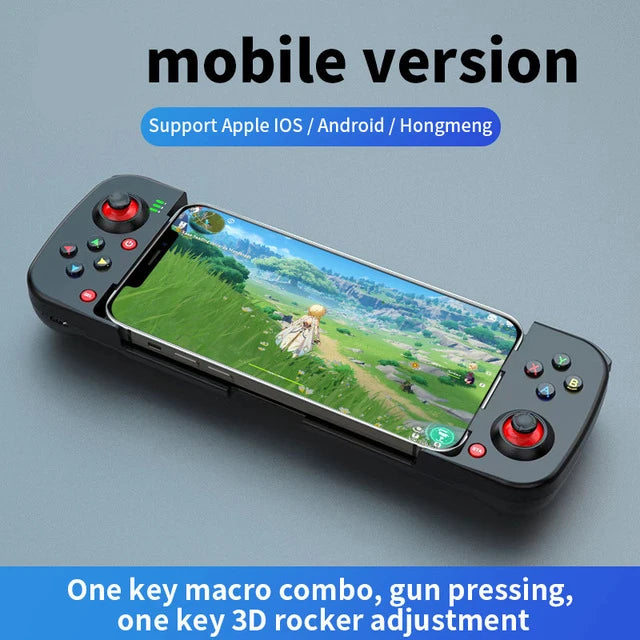 Cell Phone Gamepad Joystick For iPhone Android Control Bluetooth Controller Trigger Pubg Mobile Game Pad Gaming Cellphone Mando