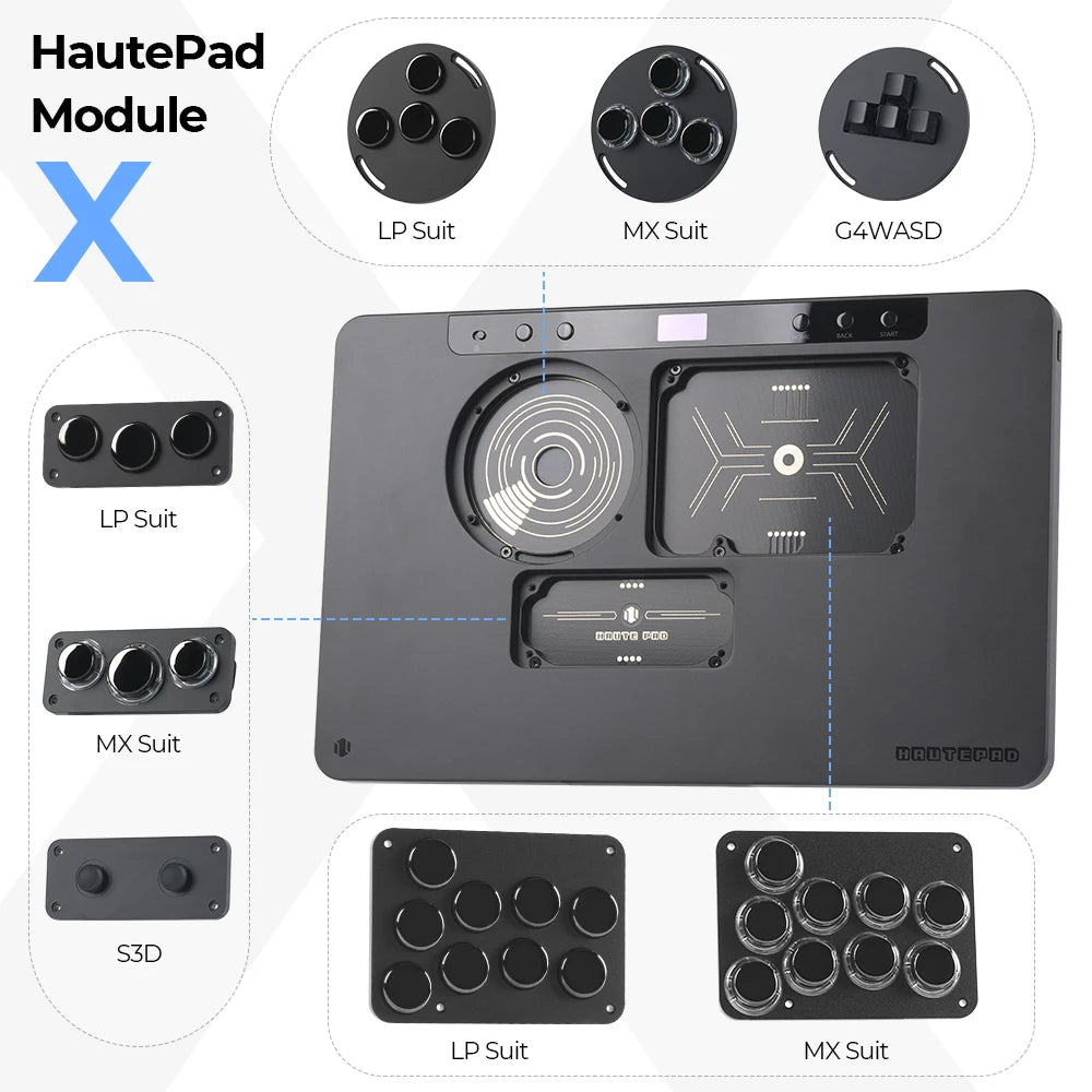 Haute42 HautePad X Replaceable Module For G4WASD S3D Joystick LP Suit MX Suit Accessory