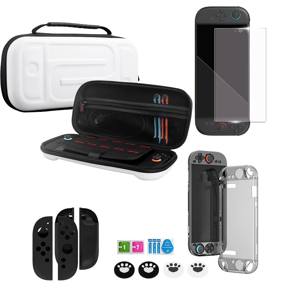 Carrying Case Kit for Nintendo Switch 2 with Glass & Joy-Con Case