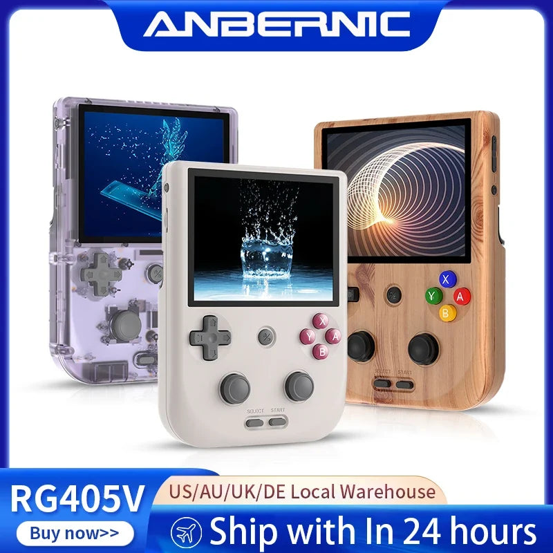 ANBERNIC RG405V Handheld Console 4-Inch IPS Android 12 T618