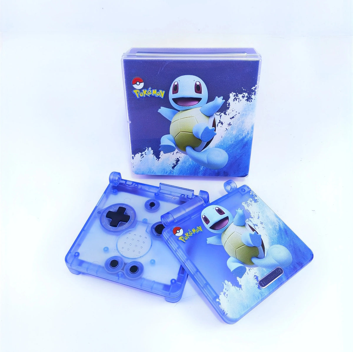 GBA SP Color Printed Replacement Shell, Creative DIY Housing