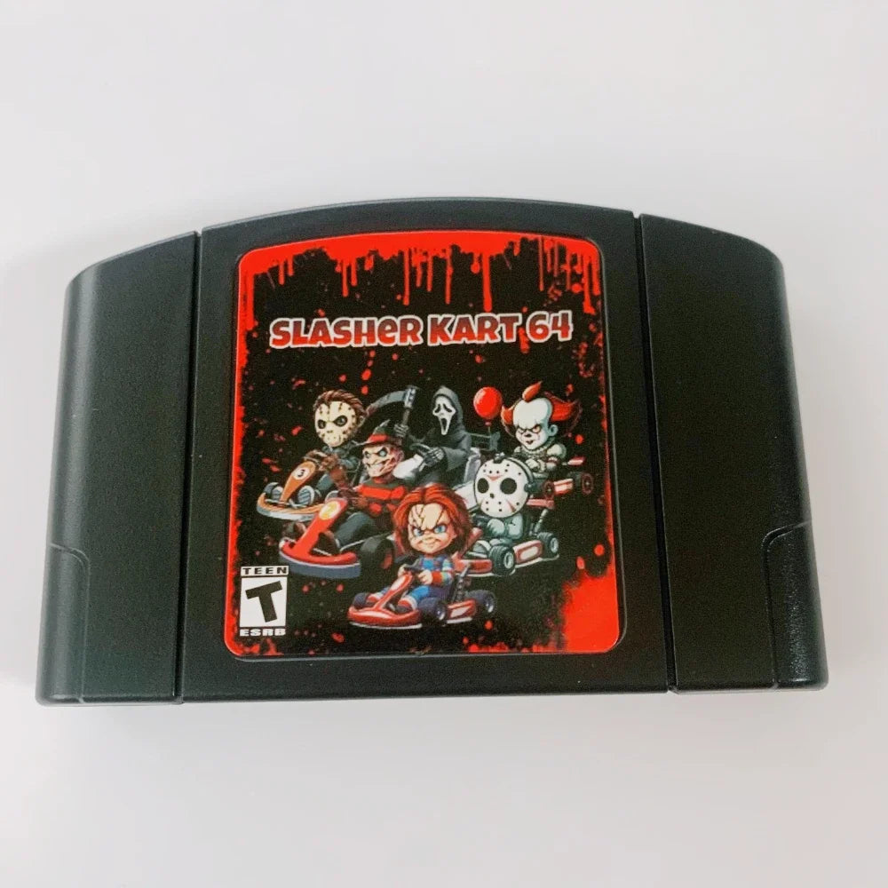 Slasher Kart 64 N64 Game Cartridge US Version English