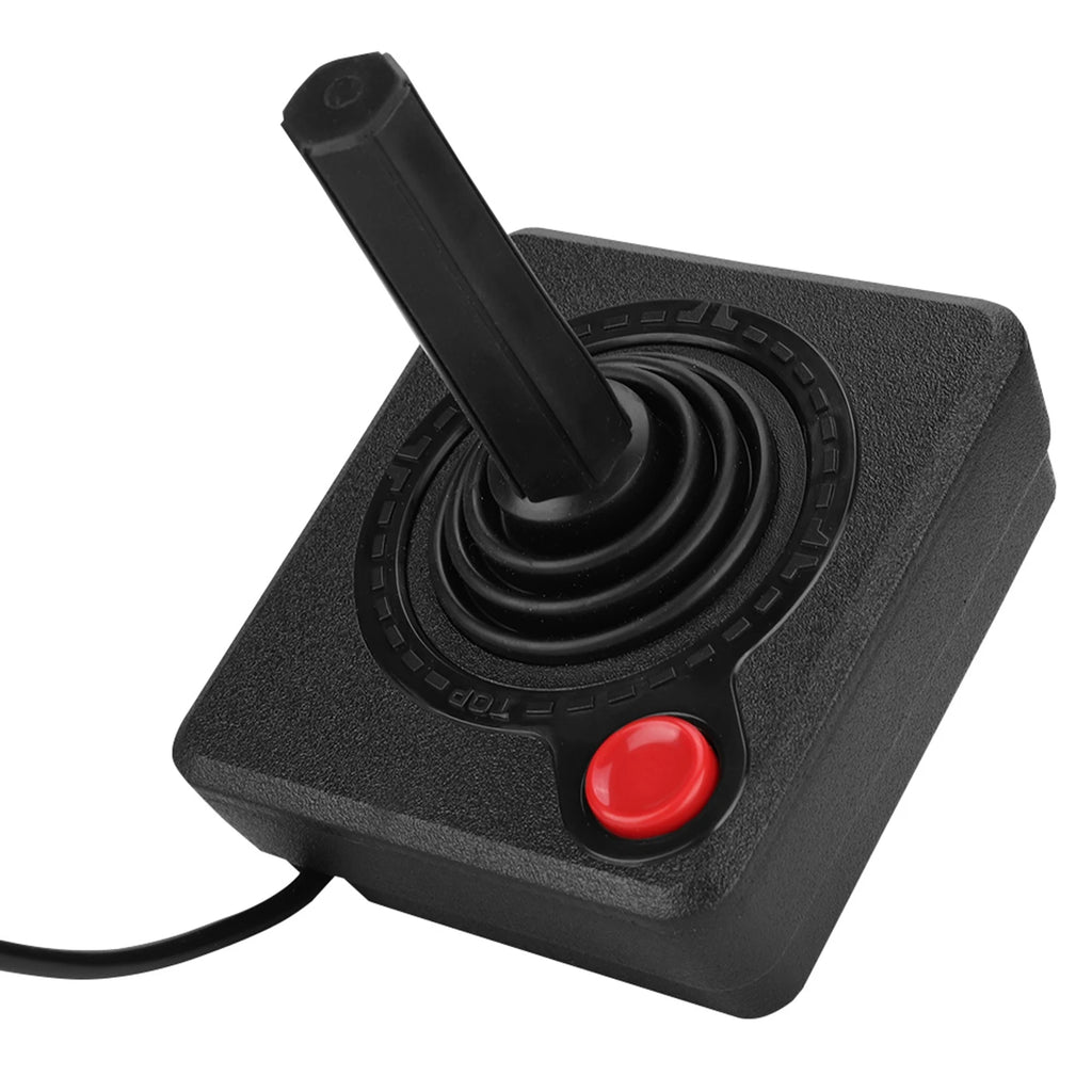 Ergonomic Comfortable Wireless Controller Analog Stick Wear Resistant 3D Analog Joystick Friendly Materials ABS for Atari 2600