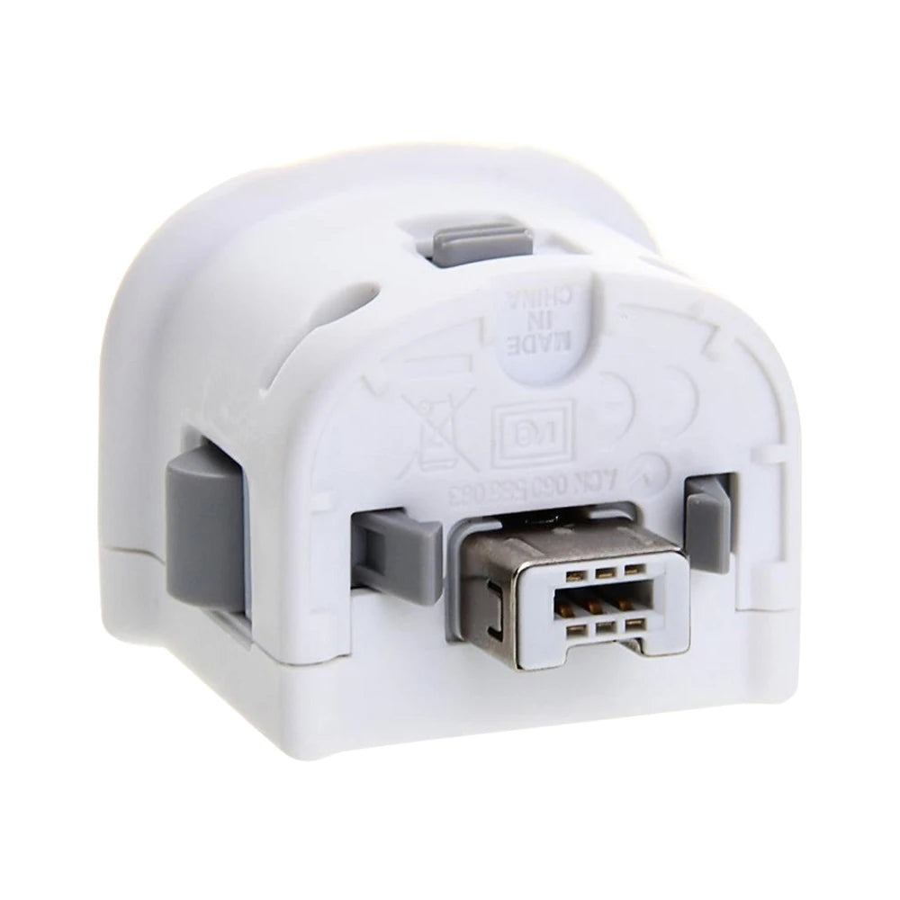 Motion Plus Sensor Adapter for Wii Remote, Black or White