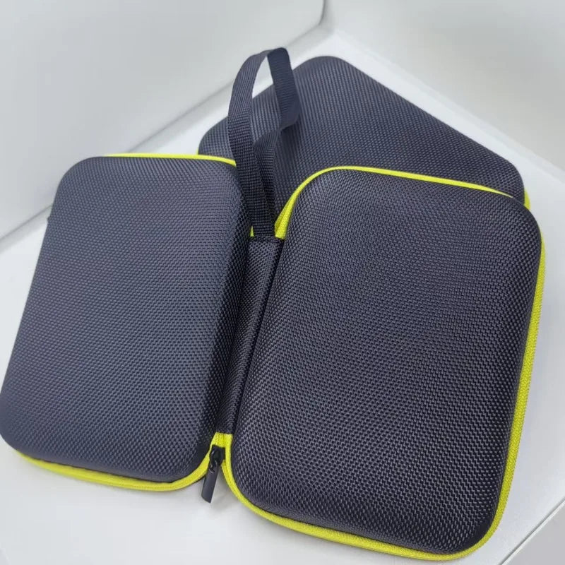 Universal Game Console Carrying Case，Compatible with Anbernic RG35XX RG353V RG353VS，Protective Travel Bag with Accessory Storage