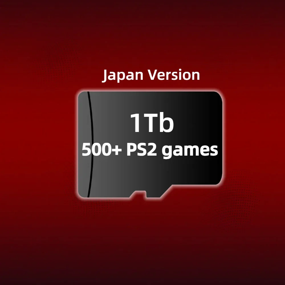 SD Card for Anbernic RG557, Wii U Wii DC SS 60+ Platform Games