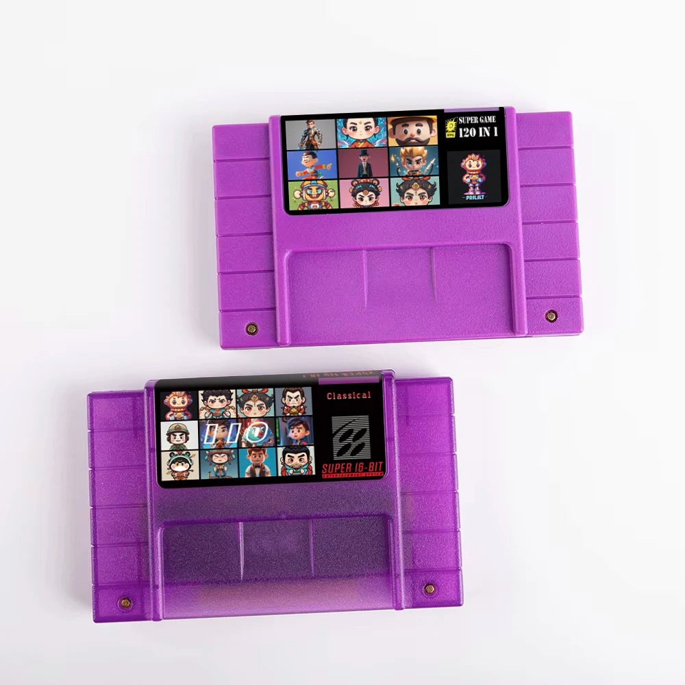 Super 110 in 1 / 120 in 1 SNES Game Cartridge, NTSC US