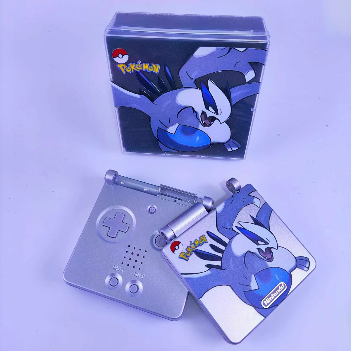 GBA SP Color Printed Replacement Shell, Creative DIY Housing