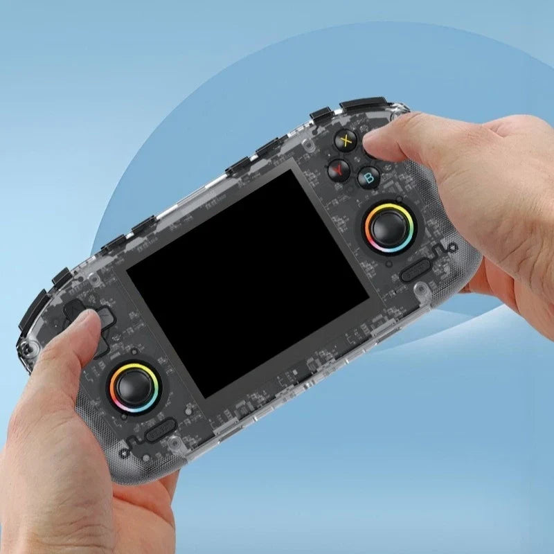 RK35H Handheld Game Console 3.5-Inch IPS Linux, 30000 Games