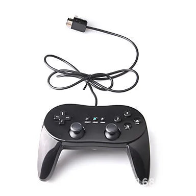 Classic Wired Game Controller for Wii Remote, White or Black