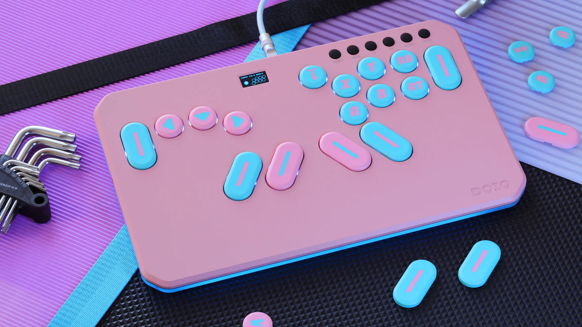 Doio KCGM-03 PBT Sublimation Keycap Set for Hitbox, 19/22 Keys
