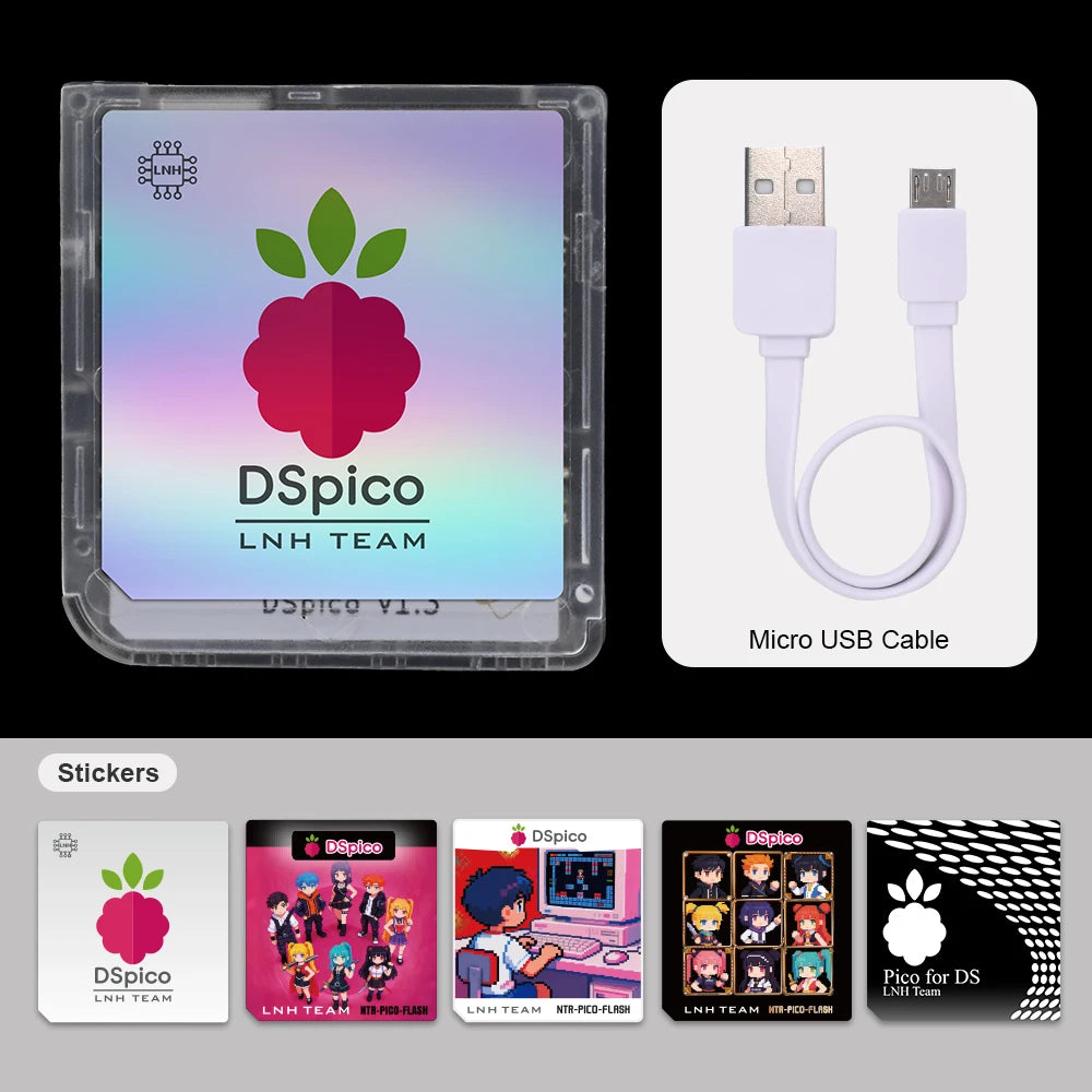 RP2040 MCU DSpico Game Reader Compatible With NDS NDSL DSi 3DS Console