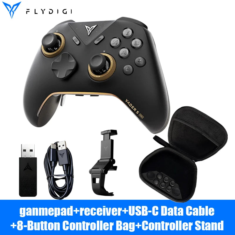 Flydigi Vader 5 Pro V2 Wireless Hall Effect Controller for PC