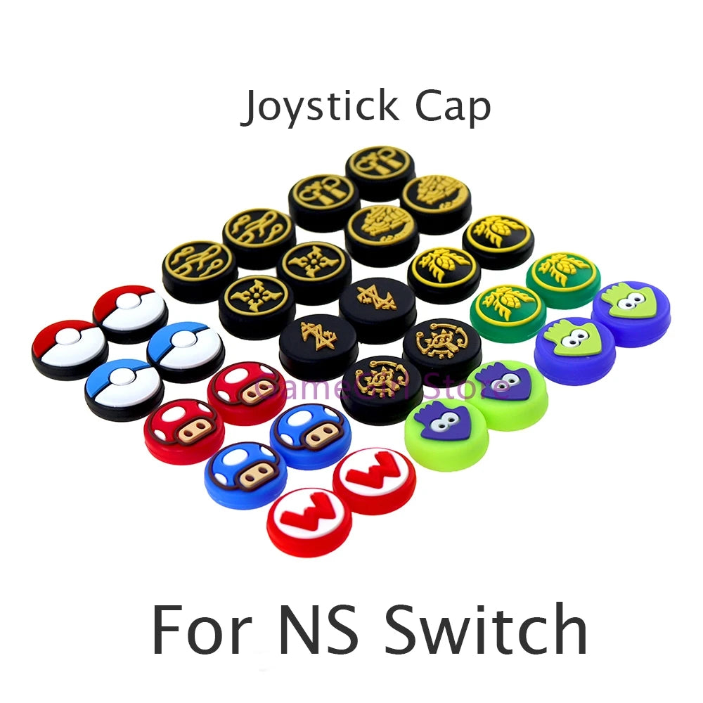 OCGAME Silicone Thumb Stick Grips for Nintendo Switch