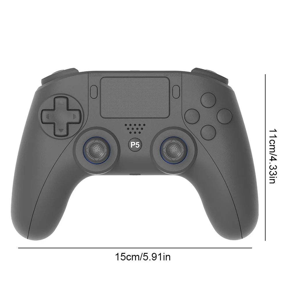 Alloyseed Wireless Gamepad for PS5 PS5 Slim PC with 6-Axis Gyro