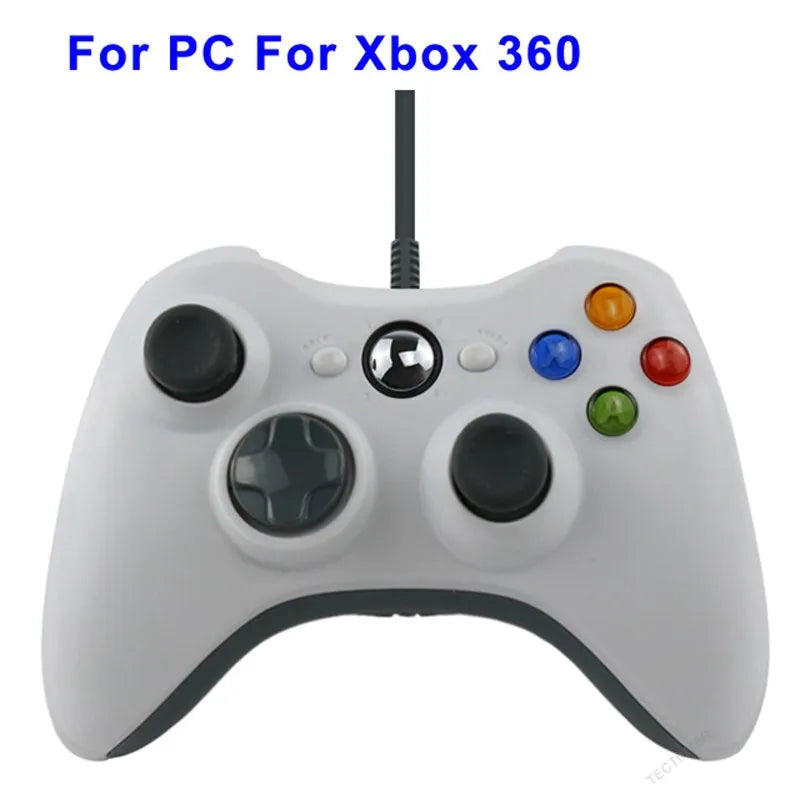 For Xbox 360 /360 slim USB Wired Controller Console Gamepad Joypad For PC Joystick For 360 Console with Dual-Vibration Turbo
