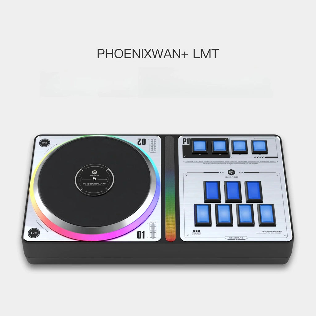 PHOENIXWAN+ LMT Rhythm Game Controller, DIY, for Beatmania IIDX