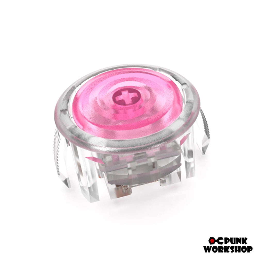 Punk Workshop 2pcs 30mm 14pcs 24mm New PWS V1 Gaming Buttons Kit Replace for Hitbox Arcade DIY Builds Cabinet MAME Machines