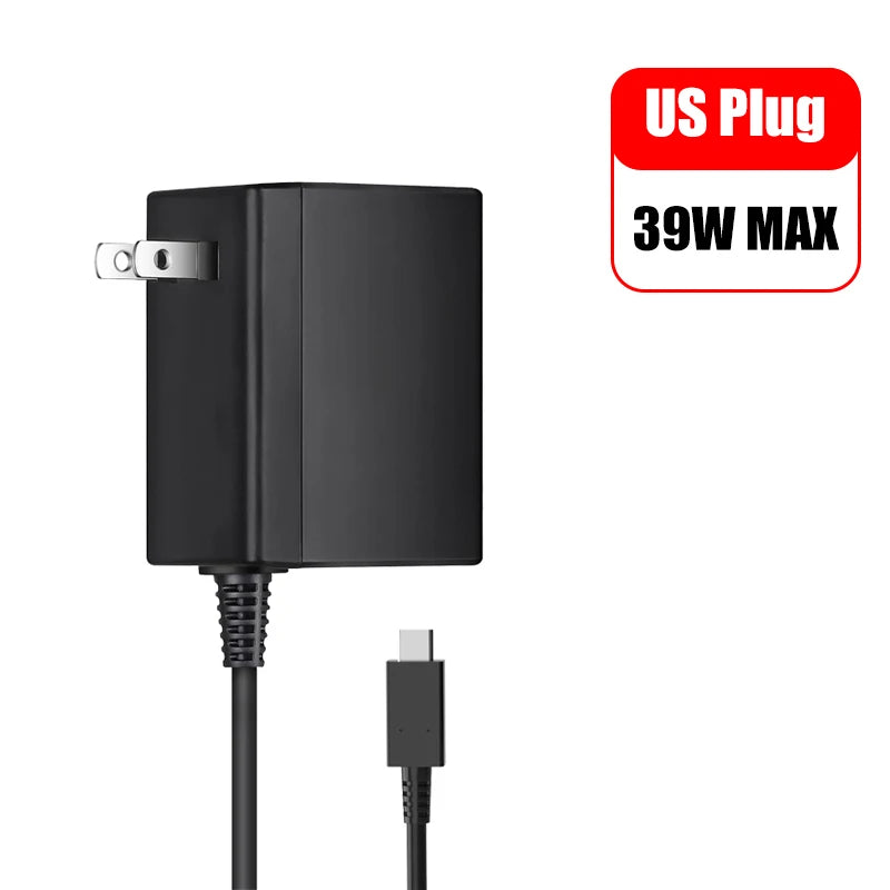 USB-C Charger for Switch OLED/Lite/Switch 2 5V 2.4A