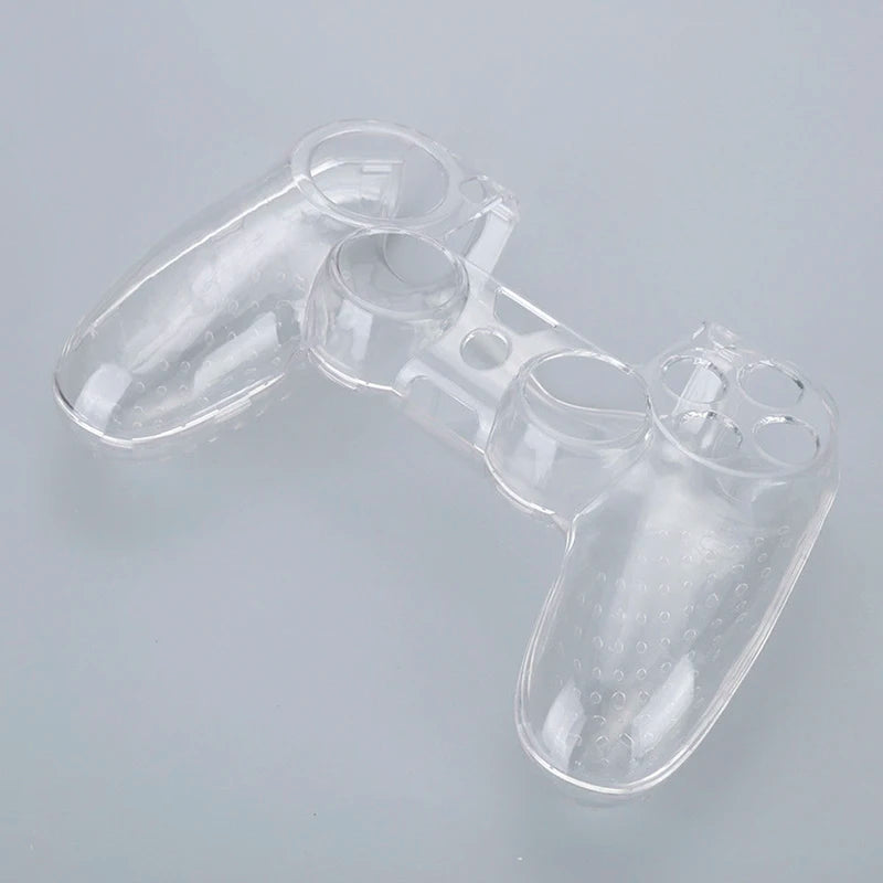 Transparent Hard PC Protector Clear Cover Skin Case for PS4 Controller