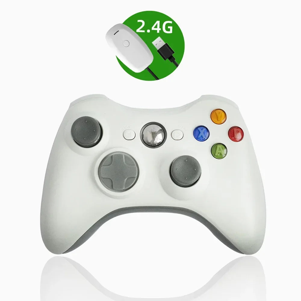Wireless/Wired Controller for Xbox 360, 360 Slim and PC