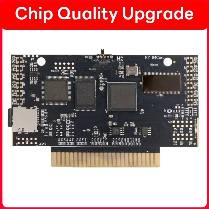 340 in 1 Game Card for ED64 Plus 64 Bit  with Retail Box For N64 Video Game Console NTSC and PAL Game Cartridge