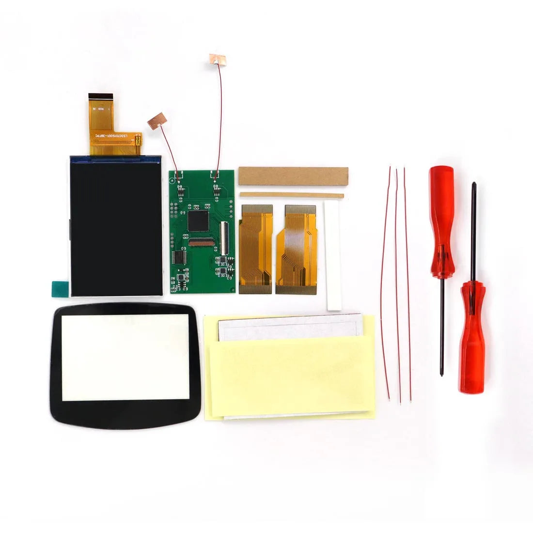 HISPEEDIDO GBA V5 3.0 Inch Backlight IPS LCD Kit 720x480 Drop-in
