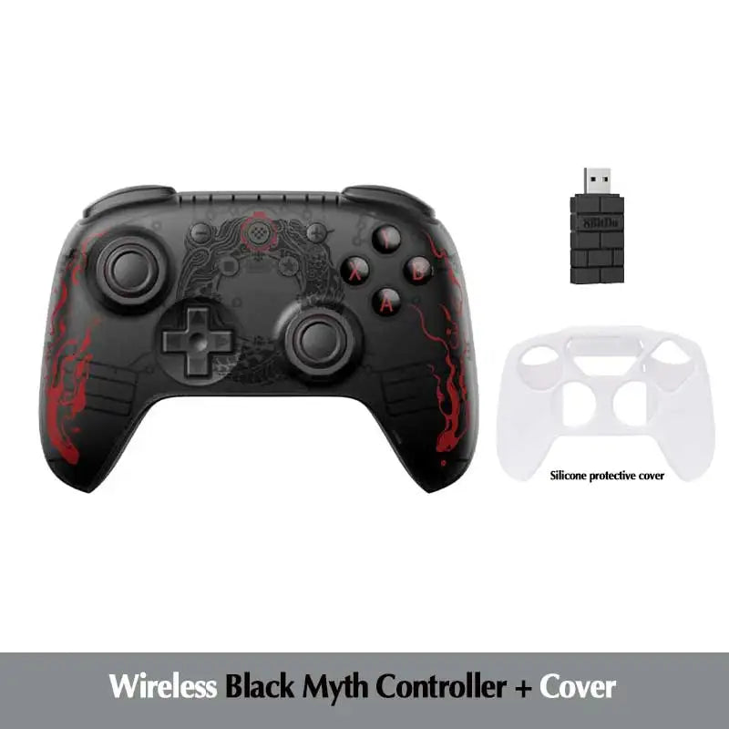 8BitDo Ultimate 2C Wireless Game Controller Wired Gamepad Black Myth WuKong with Hall Effect Joystick for Windows 10 11 Android