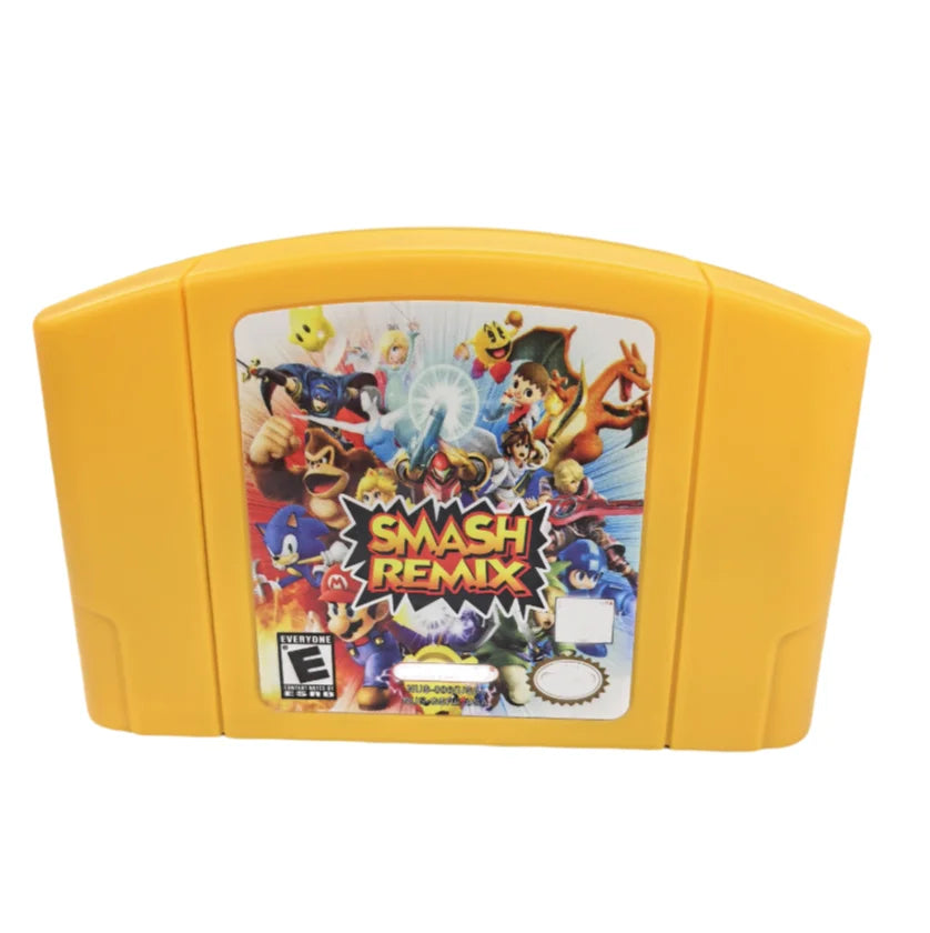 N64 USA NTSC Version 64 Bit Console Video Games Cartridge Smash REMIX V1.1.1 V1.5.1 1.4.1 Collection Gifts Toys