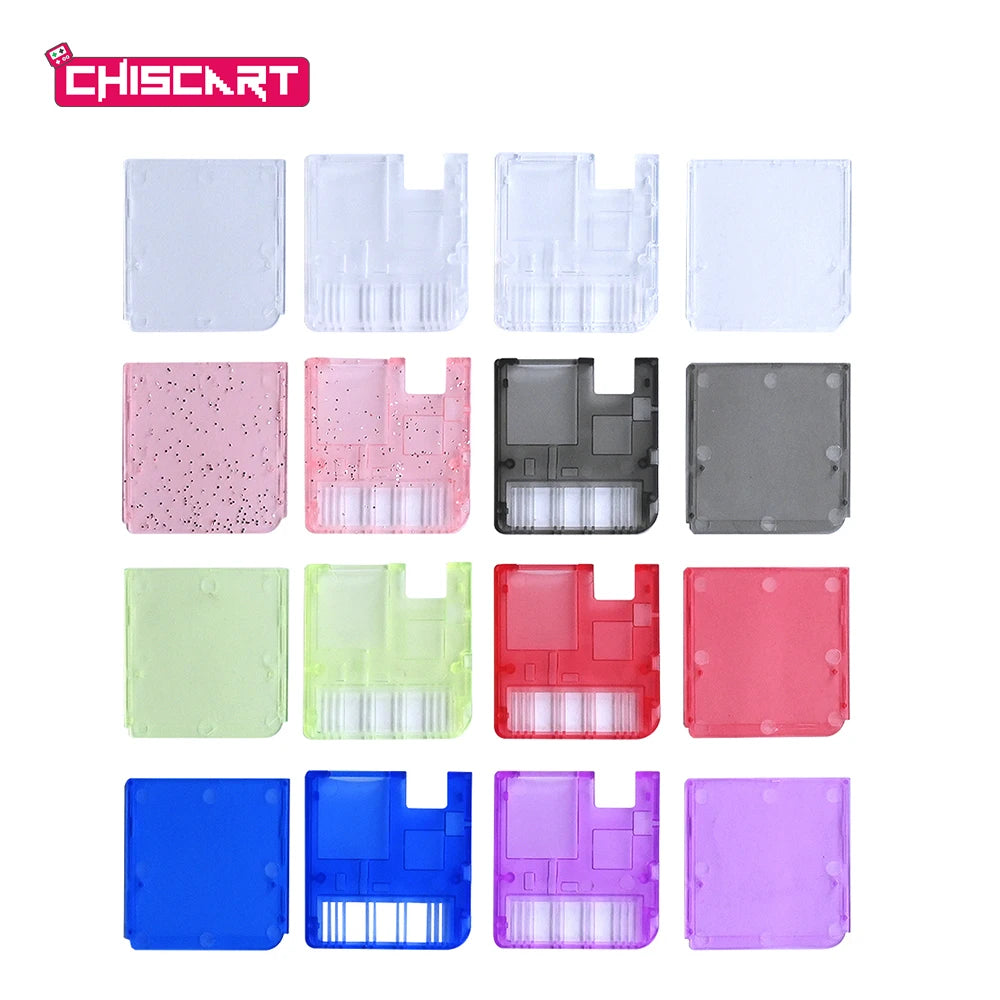 Chiscart DSpico Micro USB Injection Molded Transparent Case Compatible with Original PCB For NDS NDSL DSi 3DS Consoles