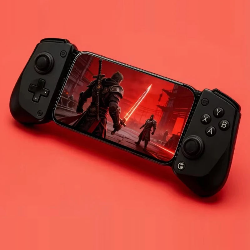 X5LType-C Stretchable Mobile Game Controller Hall Effect Joystick Zero Latency Wired Gamepad for Android iPhone 15+ Cloud Gaming