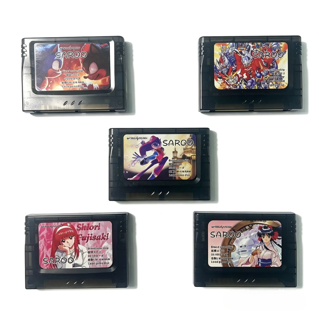 SEGA SATURN 0.9 Firmware Plug and Play DIY SAROO SS Fast Reading Card for Console ，with TF/SD Card Direct Reading Accelerato