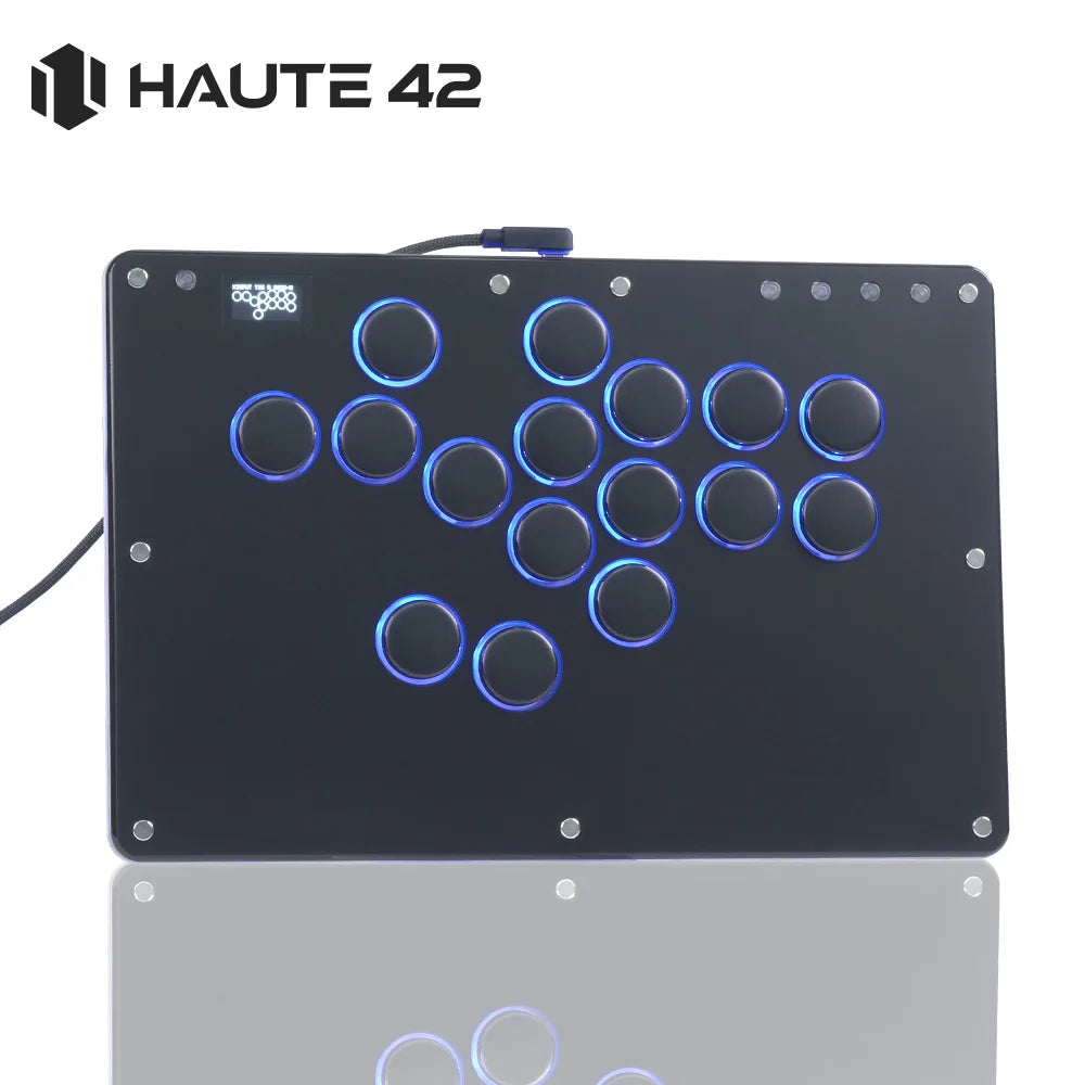 Haute42 T16 Leverless Hitbox Fight Stick for PC/PS4/PS5/Switch